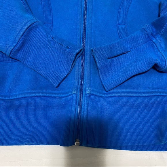Lululemon Scuba Hoodie *Stretch Beaming Blue size 8 - Picture 12 of 15